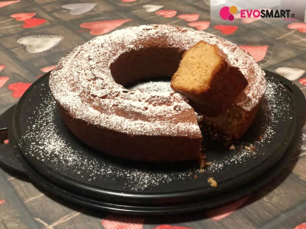Torta pan di mele senza glutine e lattosio