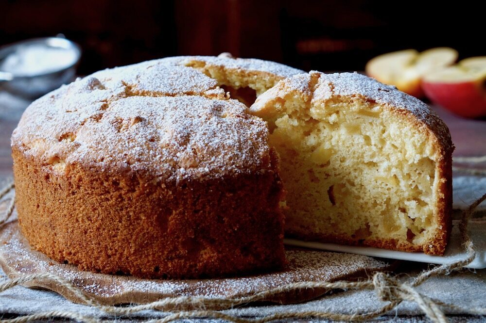 Torta paradiso alle mele