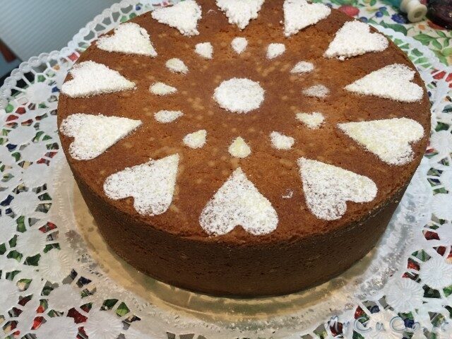 Torta paradiso con cuisine companion