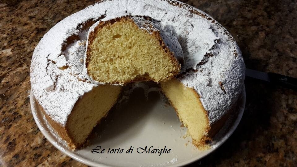 Torta paradiso senza glutine e lattosio-