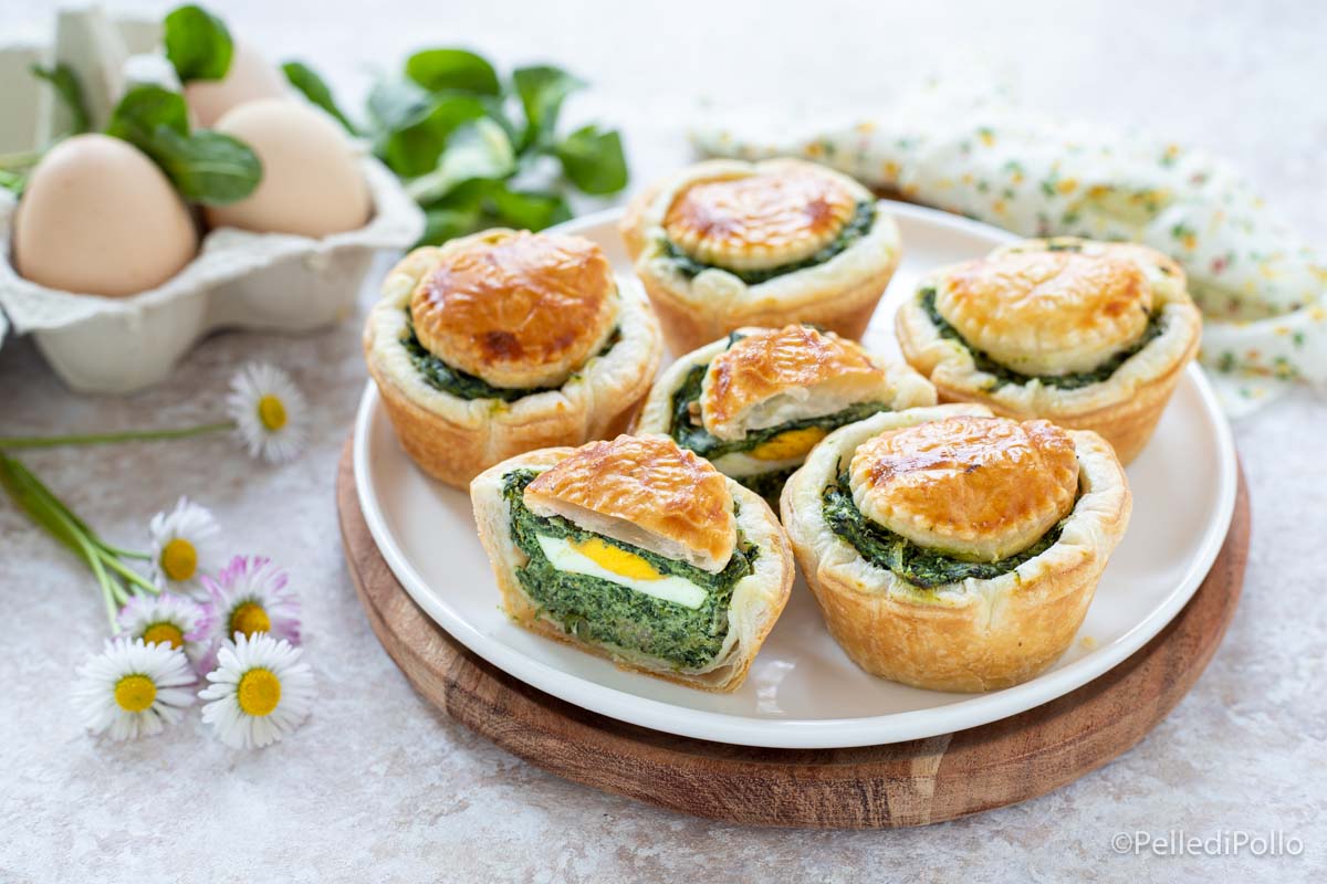 Torta pasqualina monoporzione