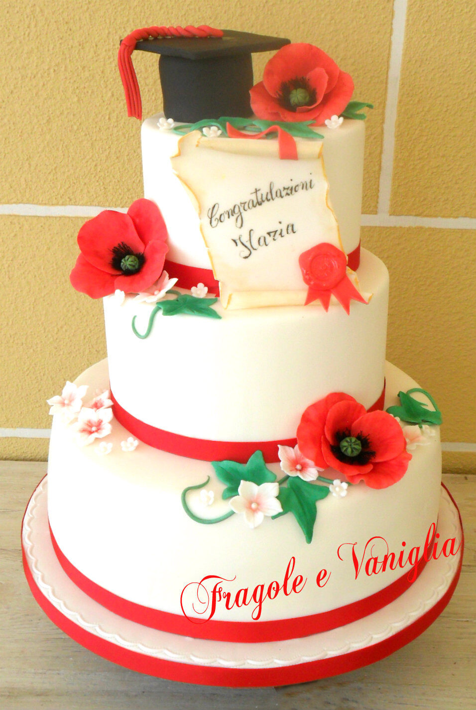 Torta per una laurea