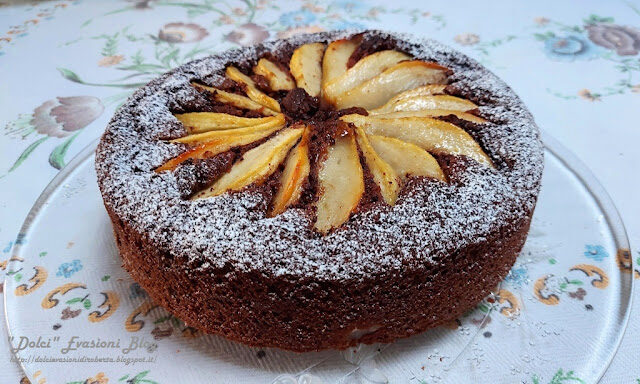 Torta pere e cioccolato semplice ma buonissima