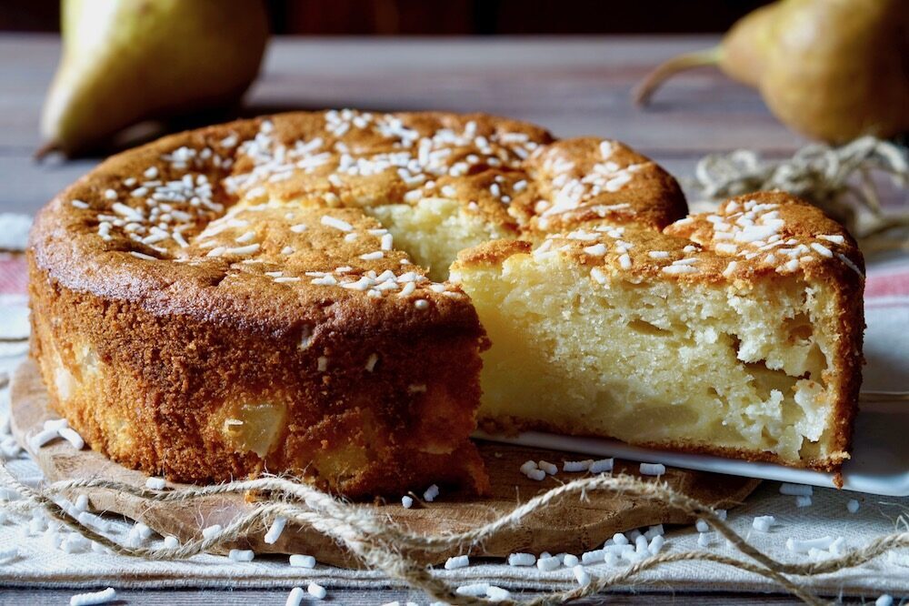 Torta pere e mascarpone
