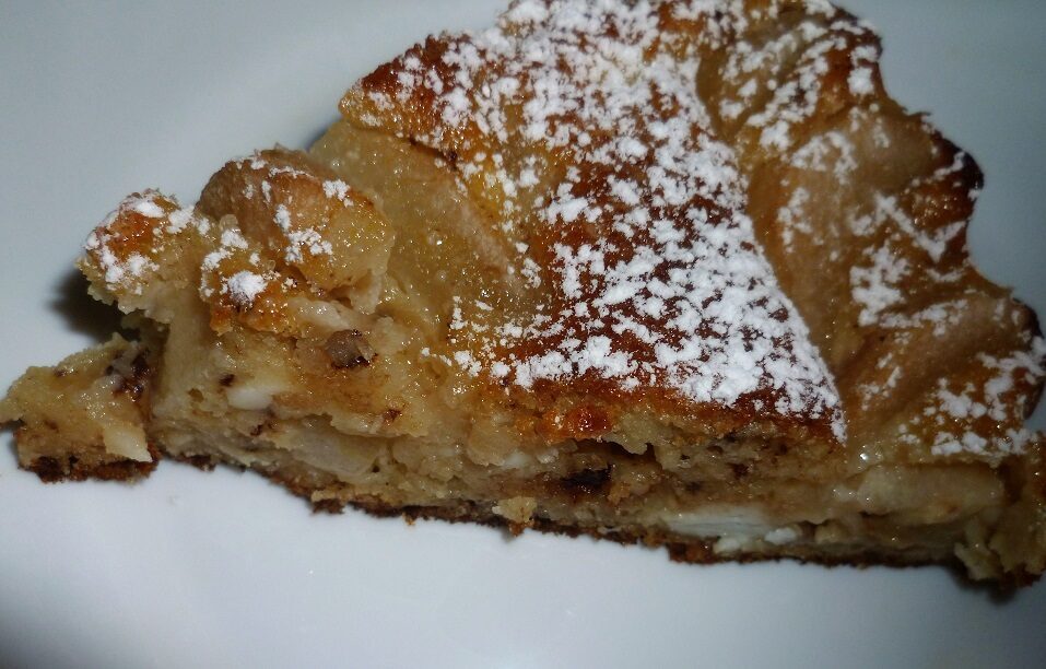 Torta pere e ricotta