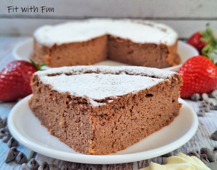Torta philadelphia e cacao 4 ingredienti proteica low carb