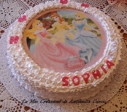 TORTA PRINCIPESSE DISNEY