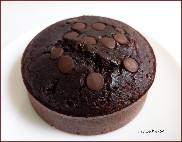Torta proteica e low carb al doppio cioccolato