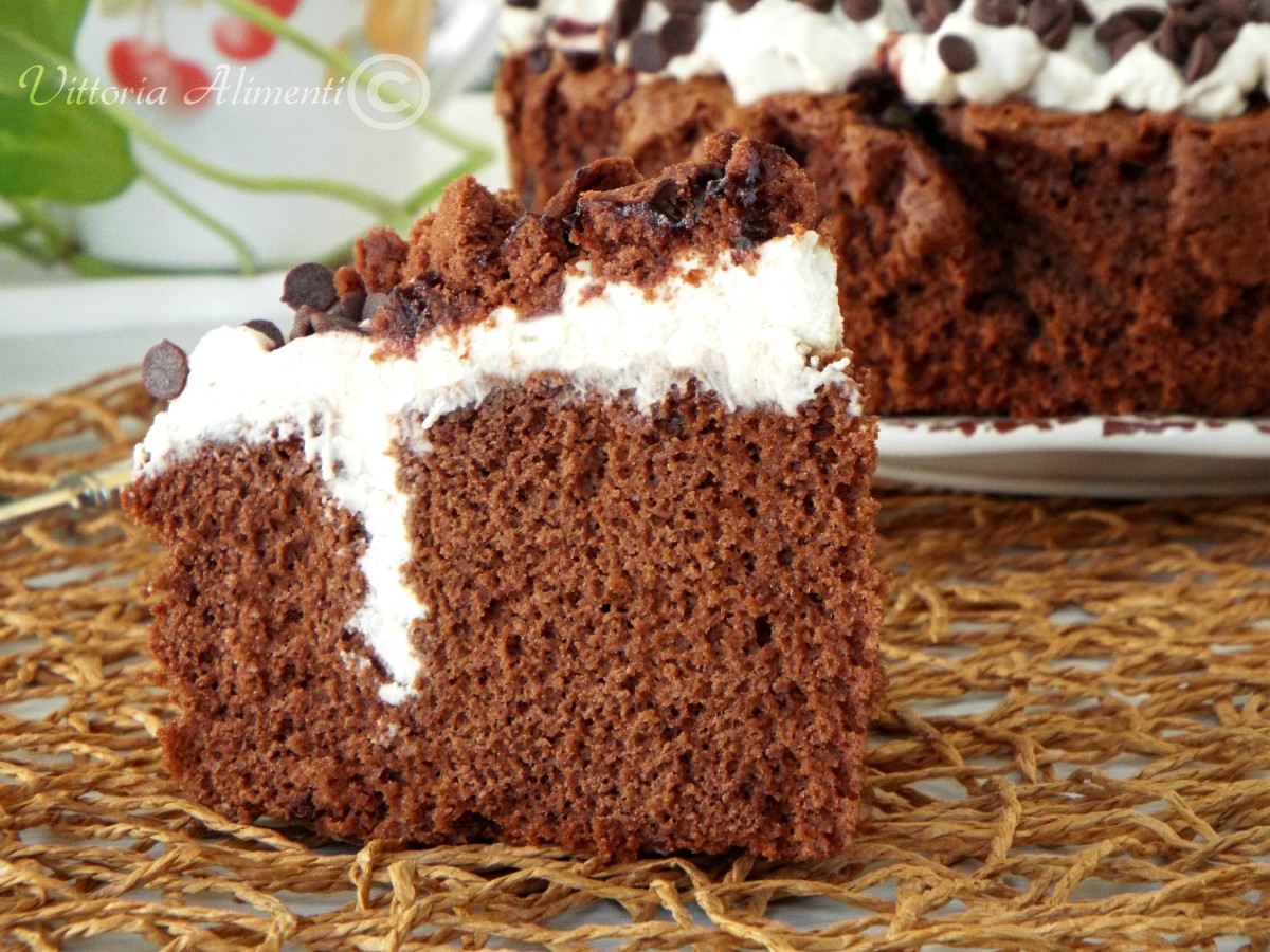 Torta quattro quarti al caffè e cioccolato