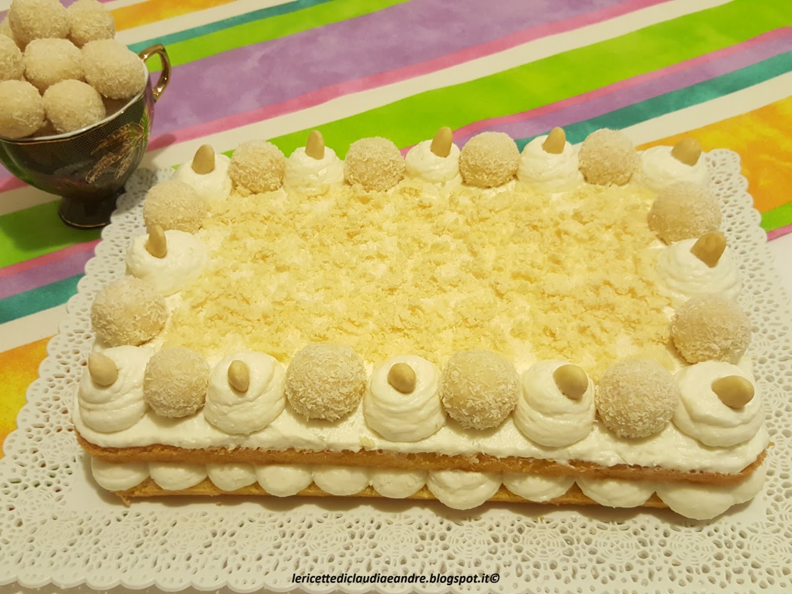 Torta raffaello