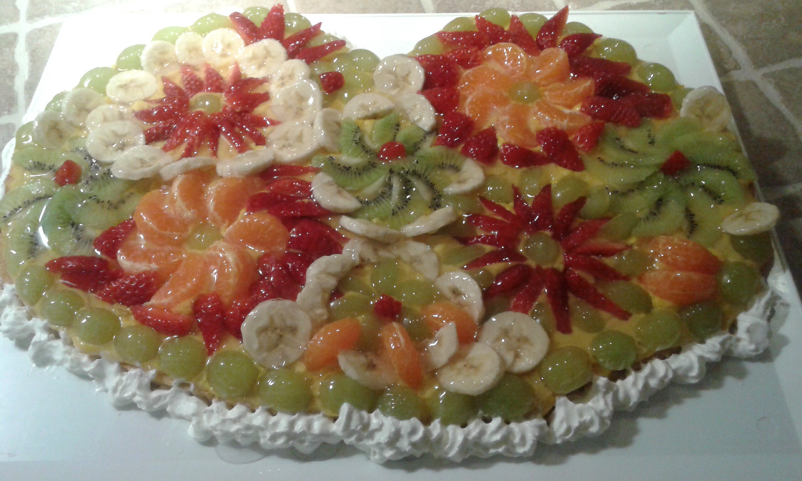 Torta reale di frutta