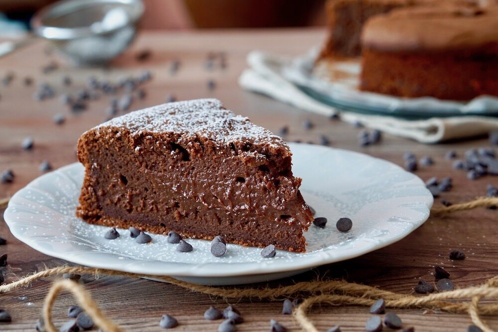 Torta ricotta e cioccolato