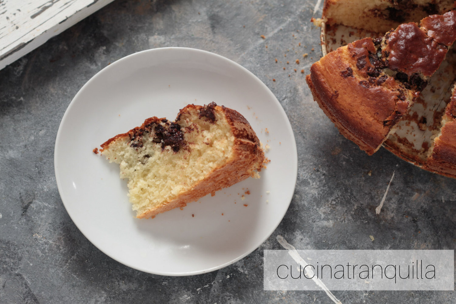 Torta ricotta e cioccolato
