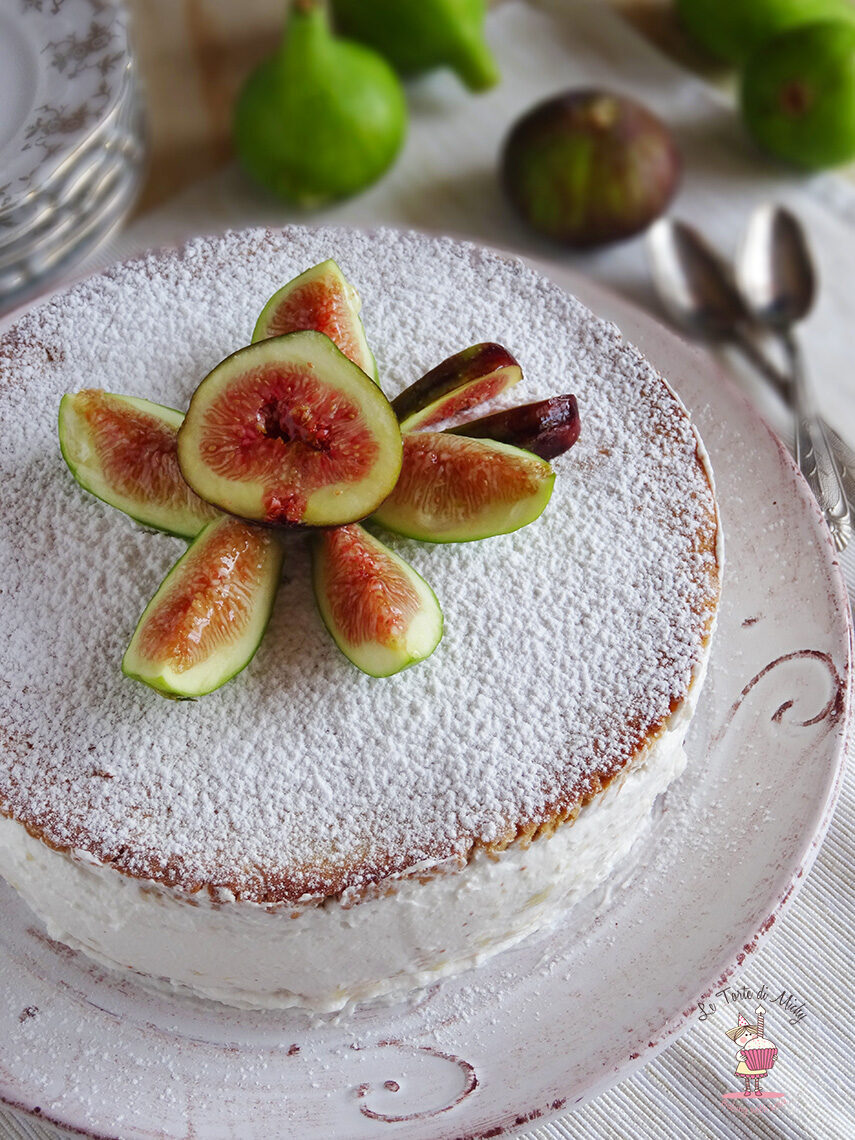 Torta ricotta e fichi