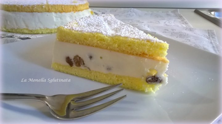 Torta ricotta e panna senza glutine