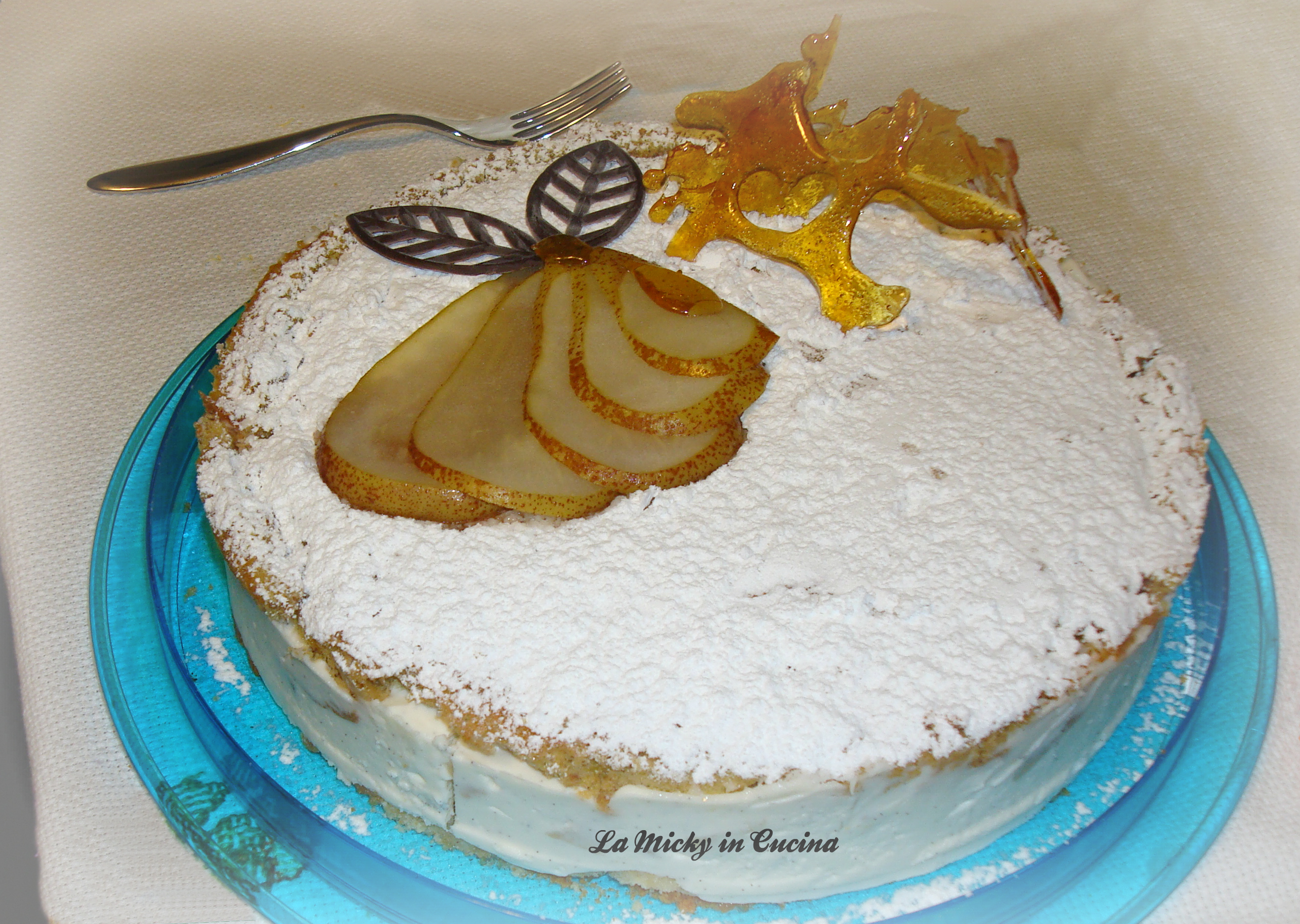 Torta ricotta e pere di salvatore de riso