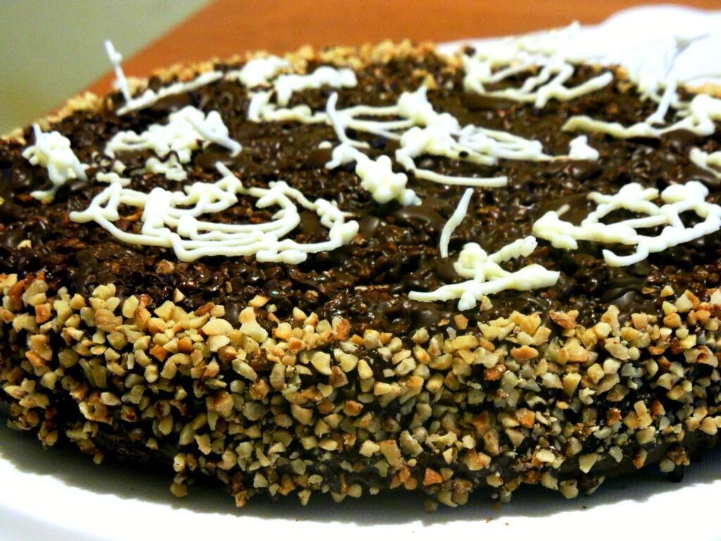 Torta rocher alla nutella croccante fresca e golosa!