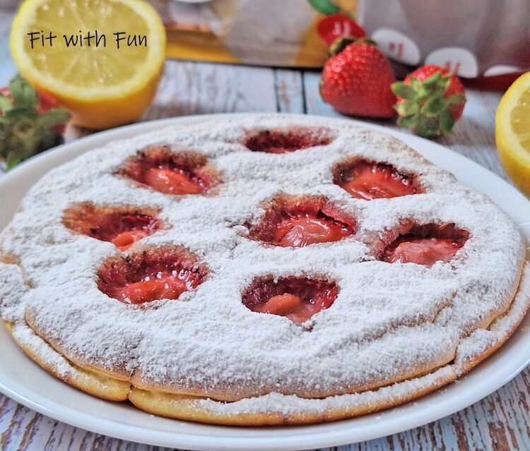 Torta Rovesciata 3 Ingredienti Veloce Proteica e Senza Lattosio