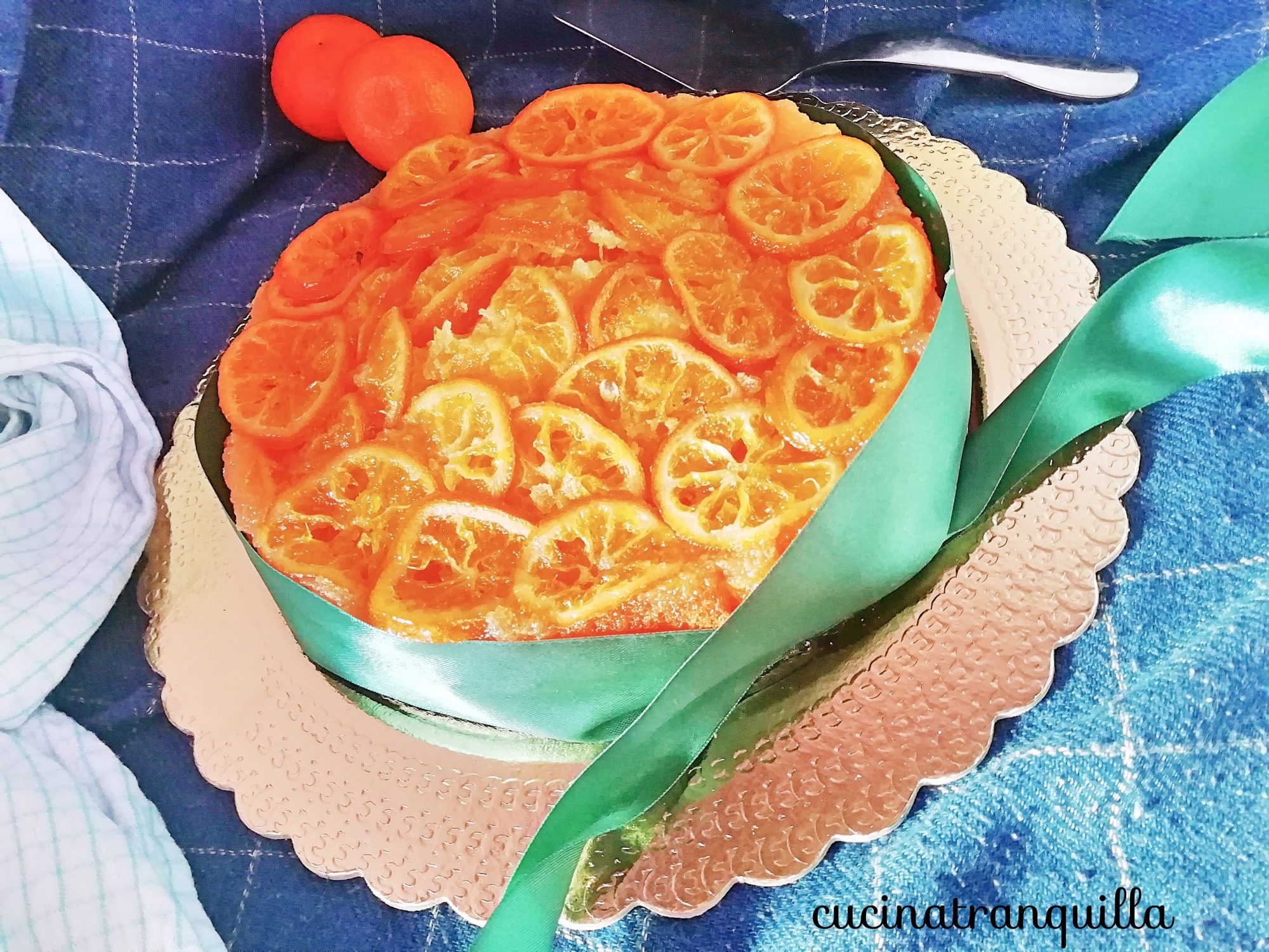 Torta rovesciata ai mandarini