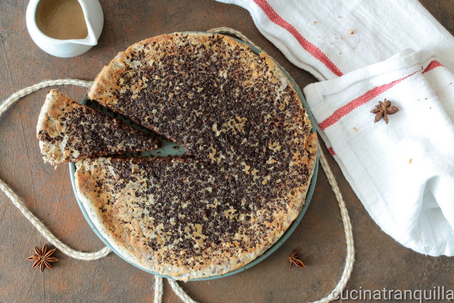 Torta rovesciata al cioccolato