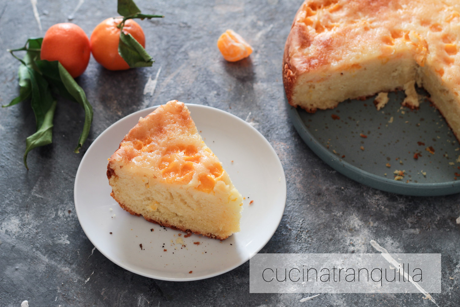 Torta rovesciata al mandarino