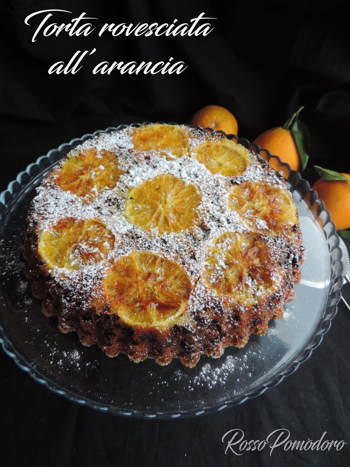 Torta rovesciata all’arancia (per natale)