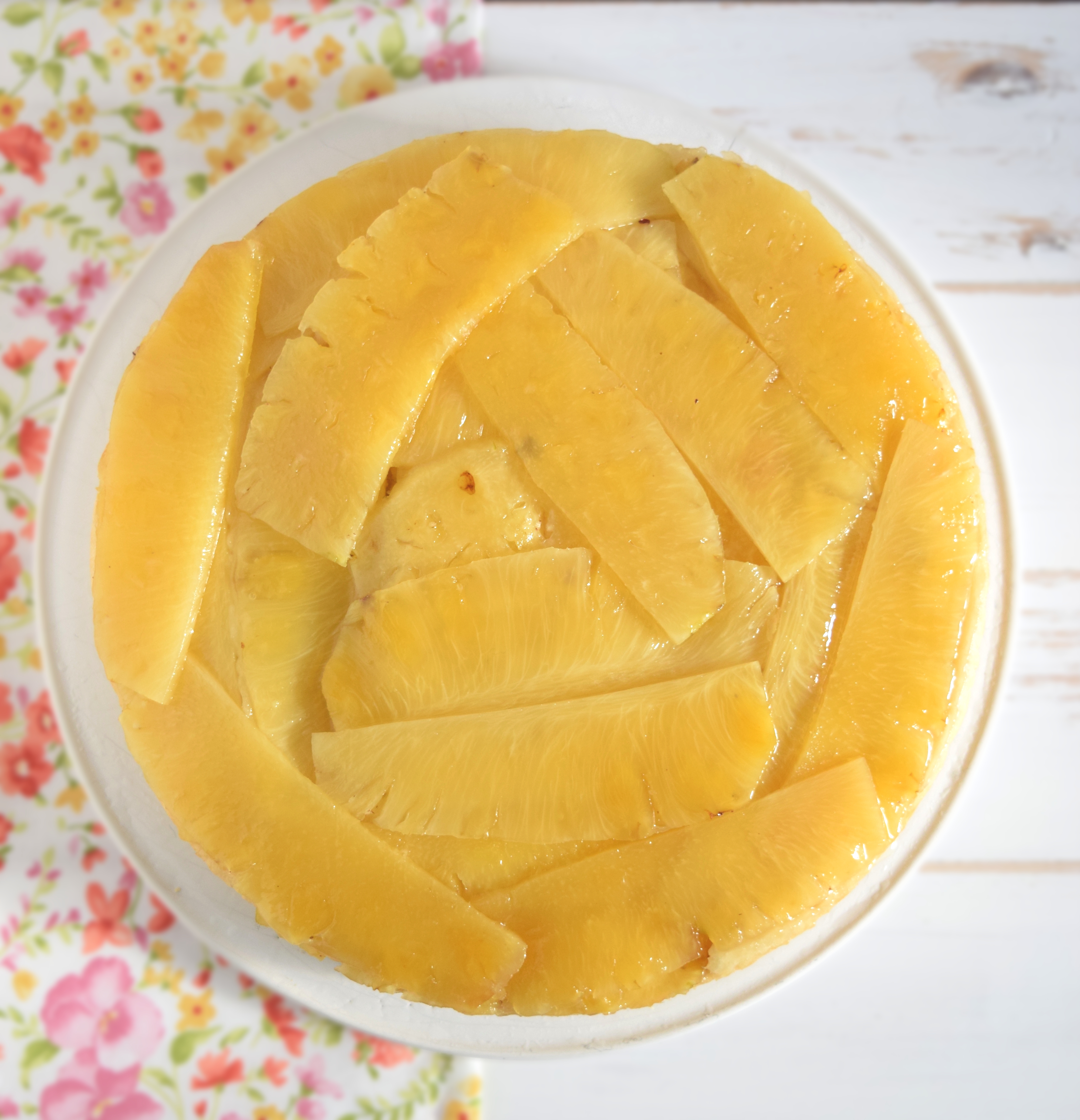 Torta rovesciata ananas e cocco