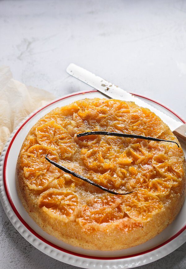 Torta rovesciata di arance