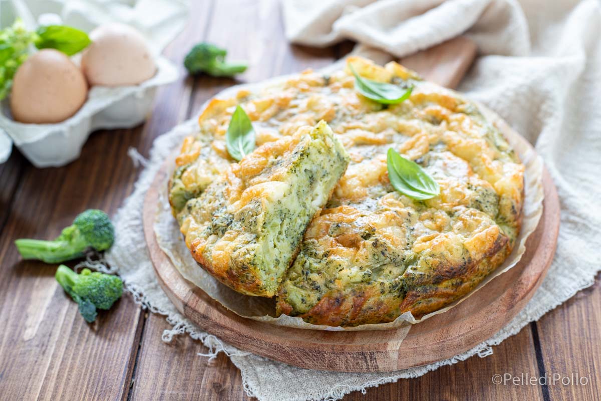 Torta rustica ai broccoli