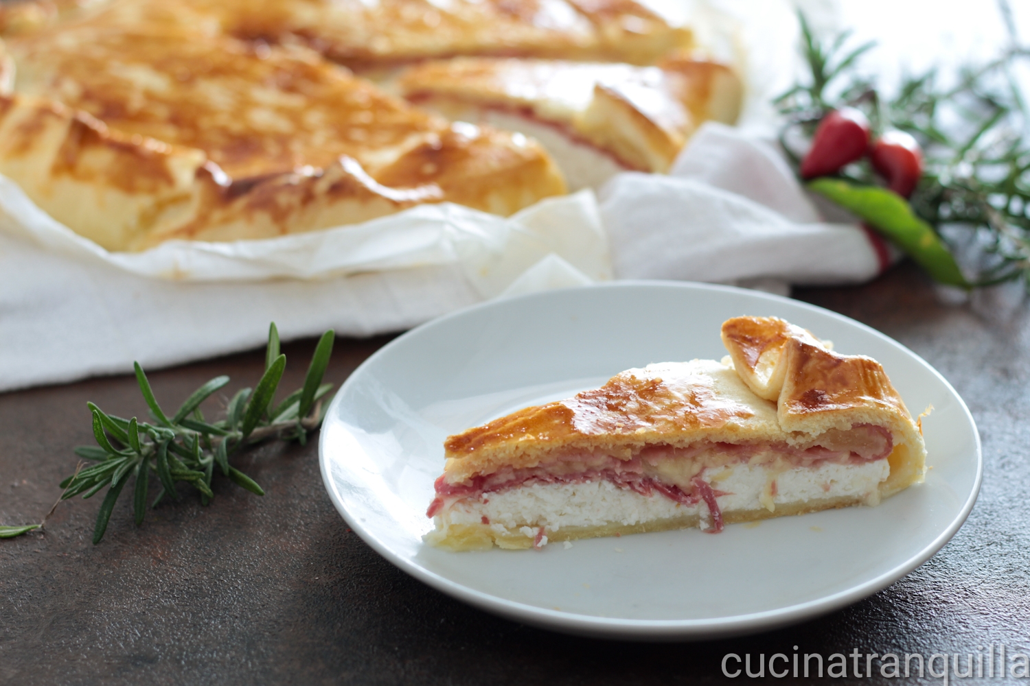 Torta rustica alla ricotta