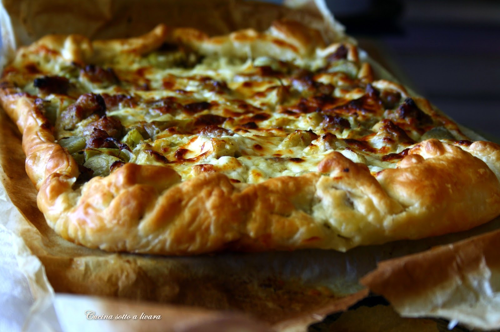 TORTA RUSTICA CON CARCIOFI