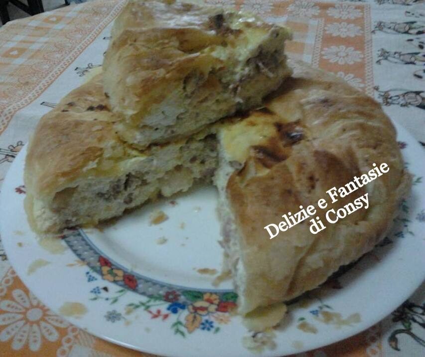Torta rustica con ricotta