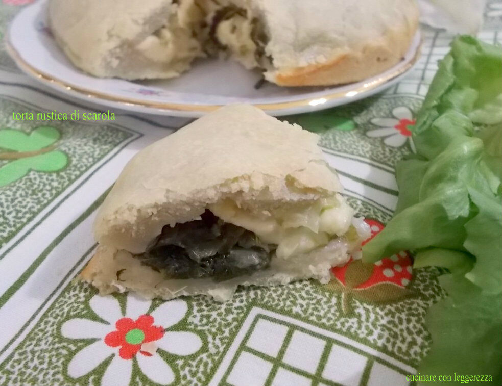 Torta rustica di scarola