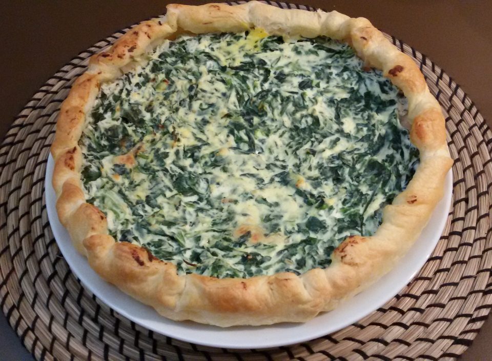 Torta rustica ricotta e spinaci