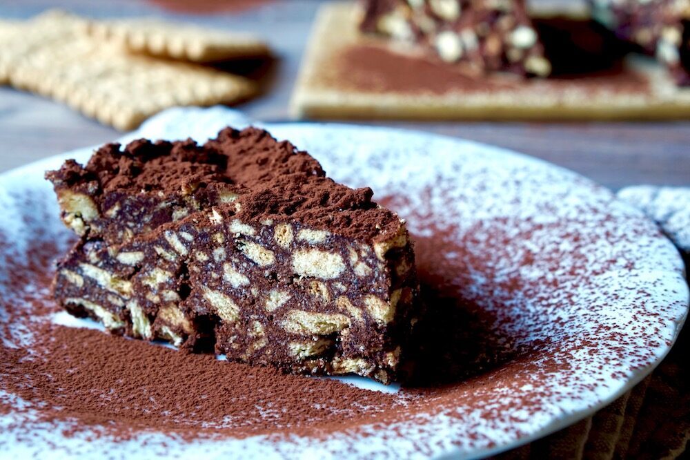 Torta salame di cioccolato