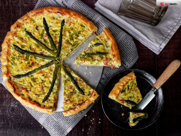 Torta salata agli asparagi: svuotafrigo di stagione