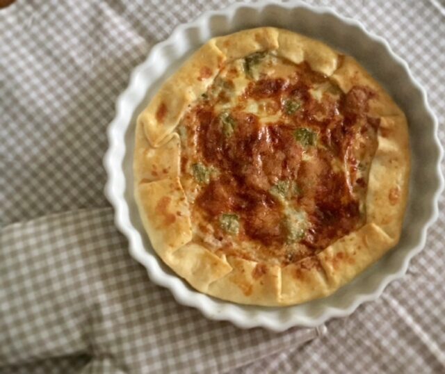 Torta salata ai carciofi