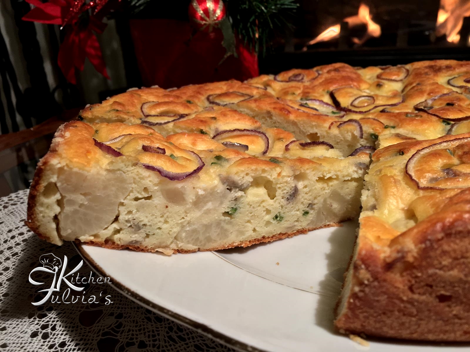 Torta salata al cavolfiore e ricotta, soffice e profumata