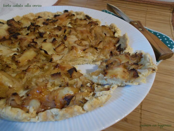 Torta salata alla verza