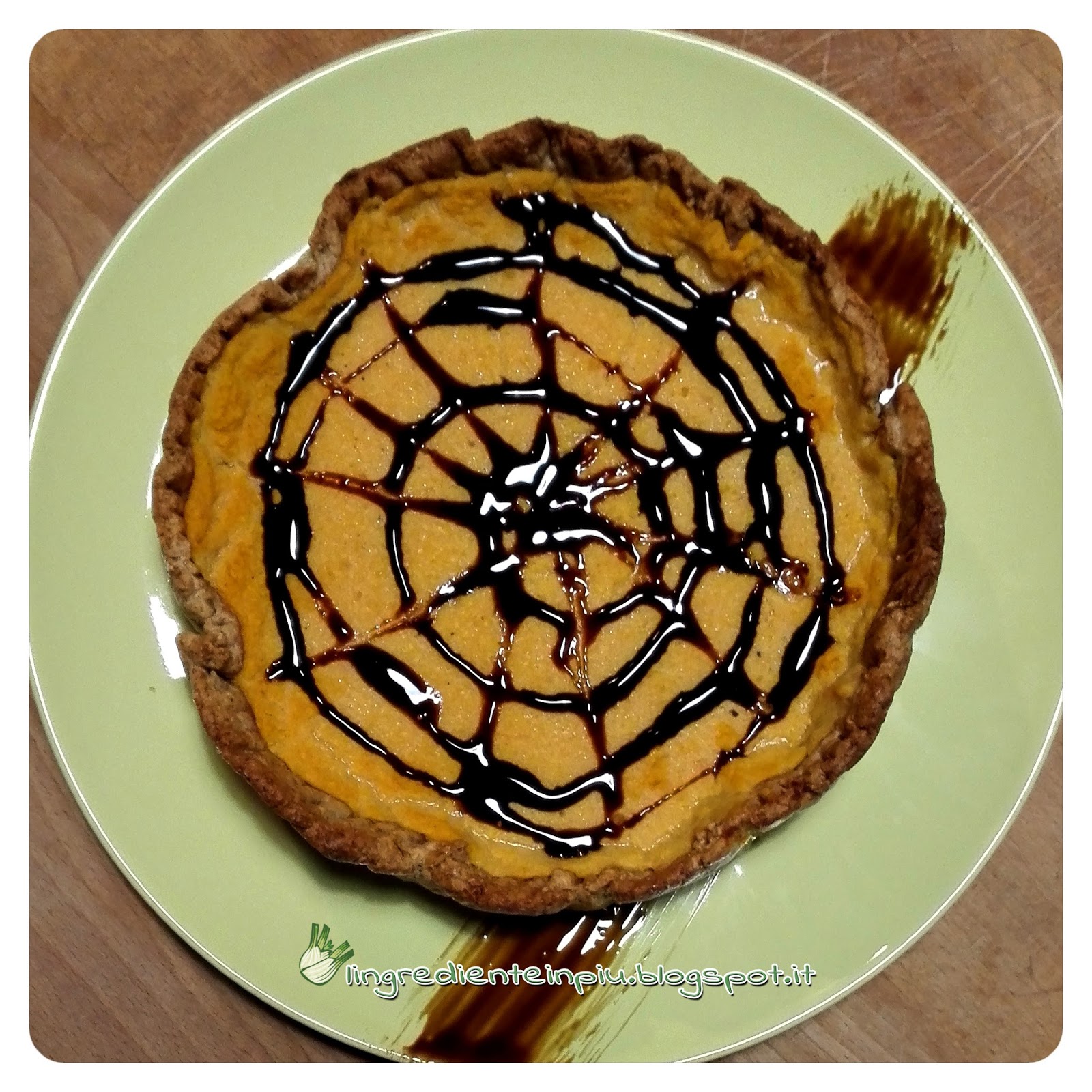 Torta salata alla zucca “Halloween style”
