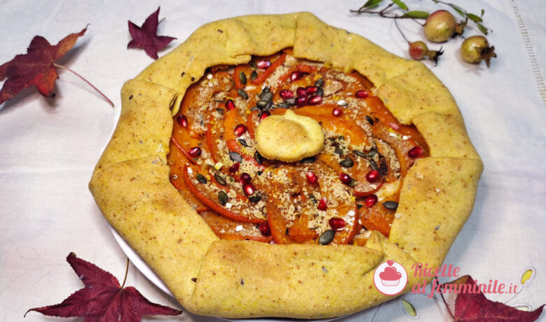 Torta salata alla zucca