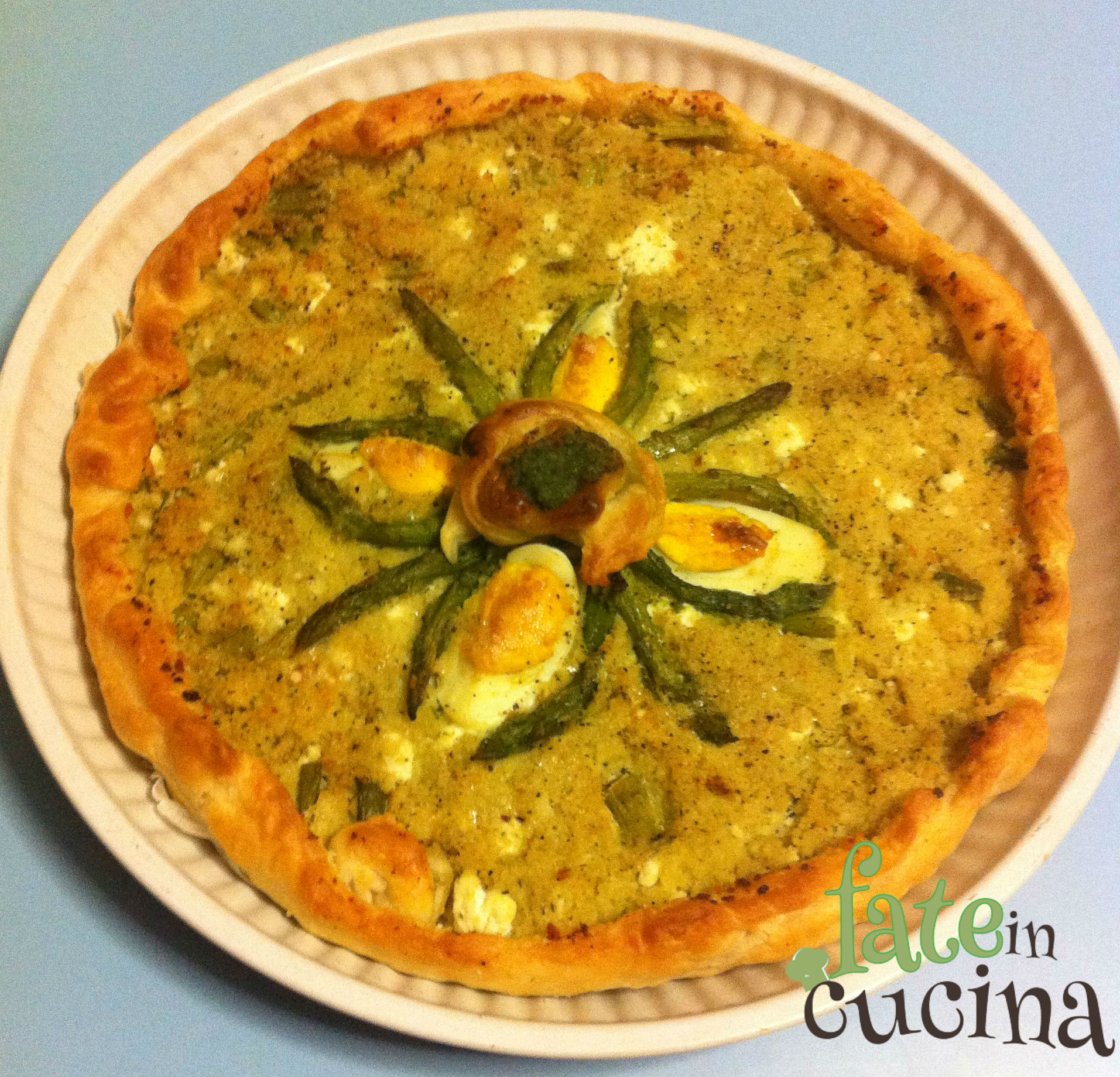 Torta Salata Asparagi e Cous Cous