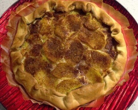 Torta salata con biete e patate
