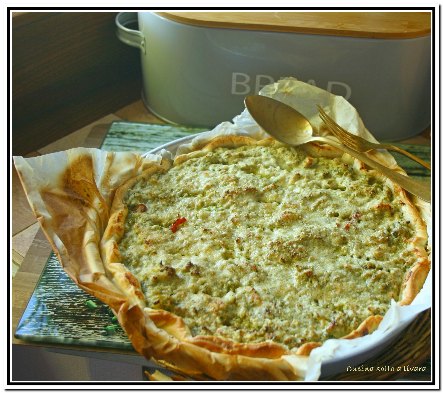 TORTA SALATA CON I BROCCOLI