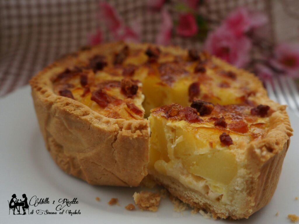 Torta salata con patate