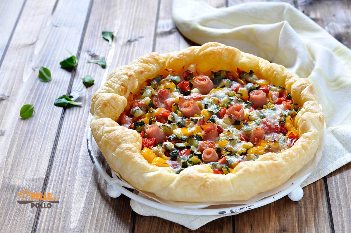 Torta salata con verdure semplice e veloce