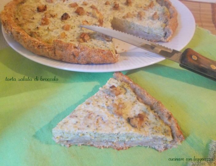 Torta salata di broccolo