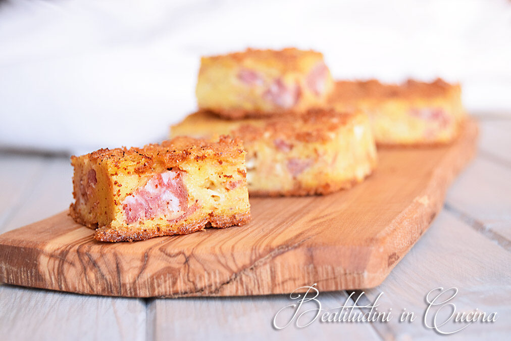 Torta salata di pane raffermo