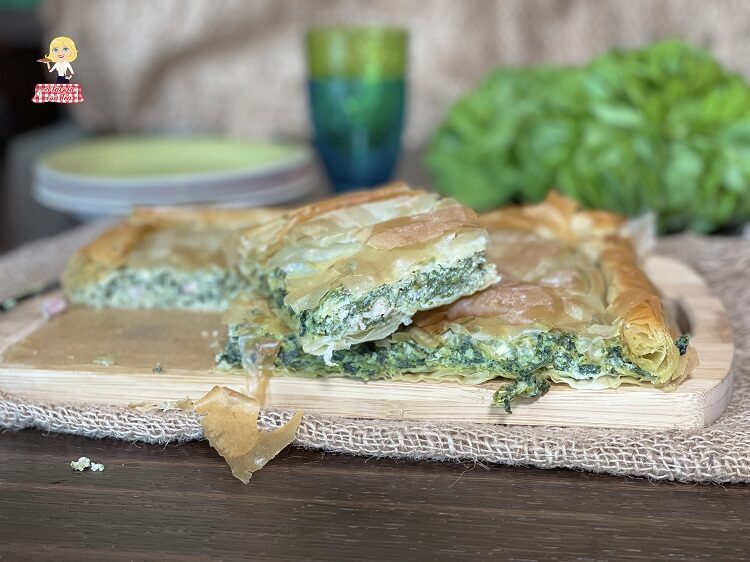 TORTA salata di SPINACI con Pasta FILLO