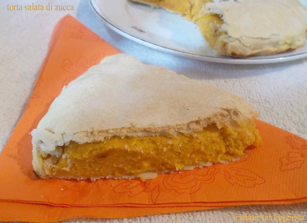 Torta salata di zucca